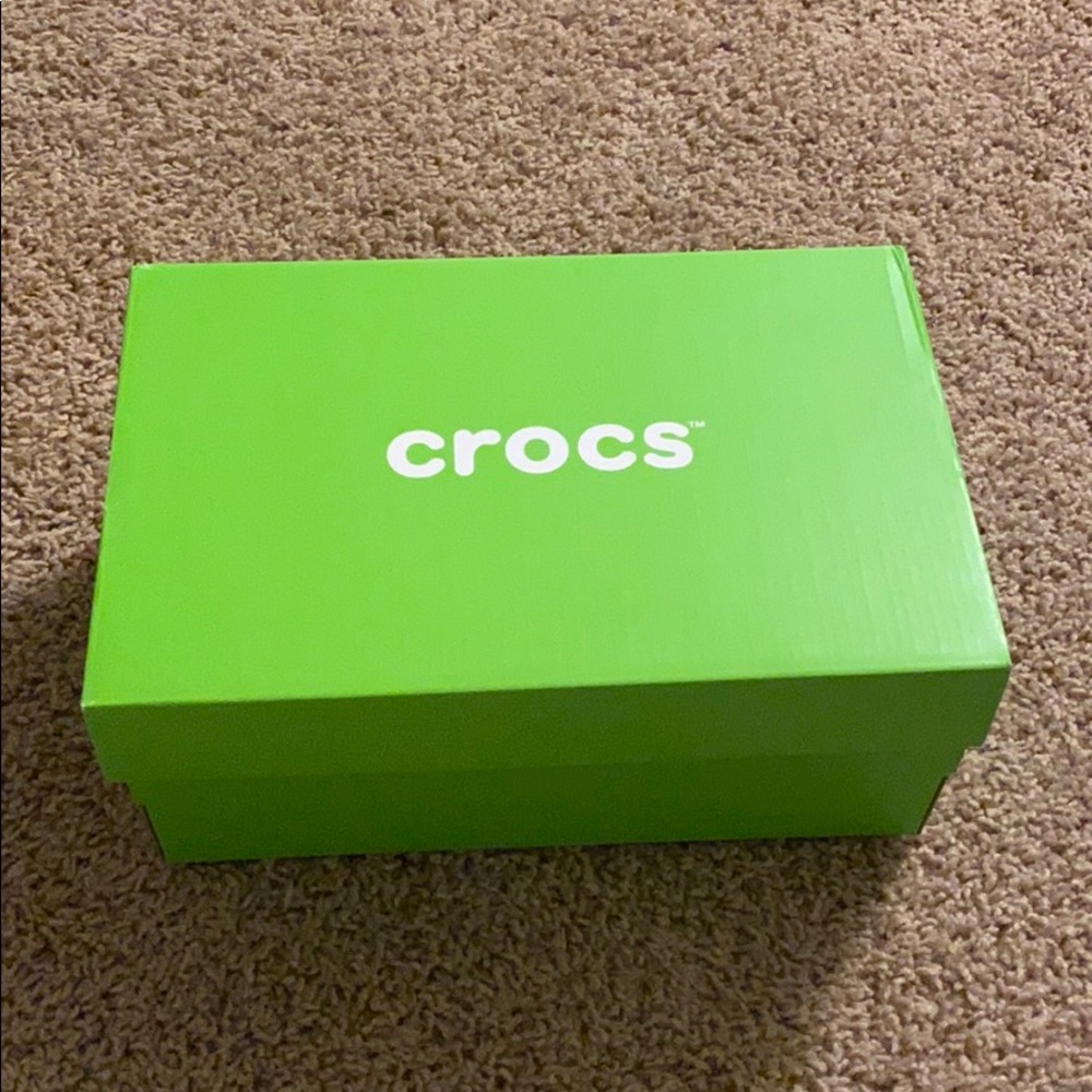 Crocs shoe box